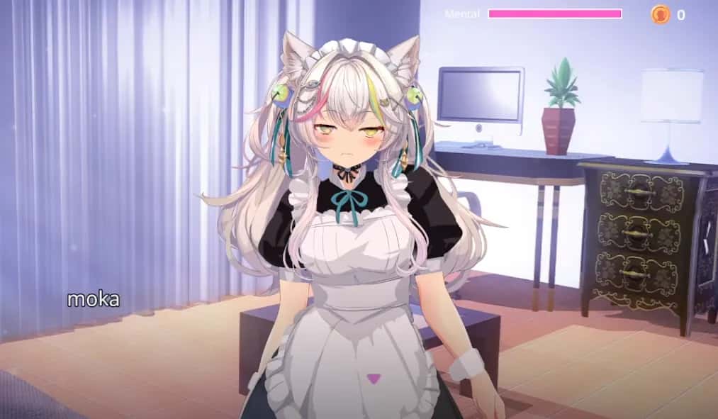 情感冲突猫猫～猫咪变成女僕后的激色报恩游戏封面